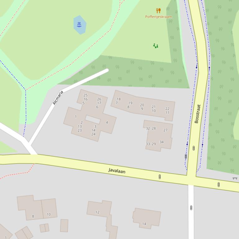 Kaart van  Alcmaria.