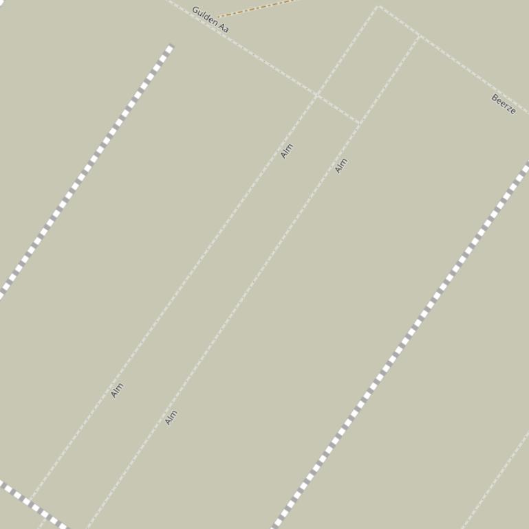 Kaart van  Alm.