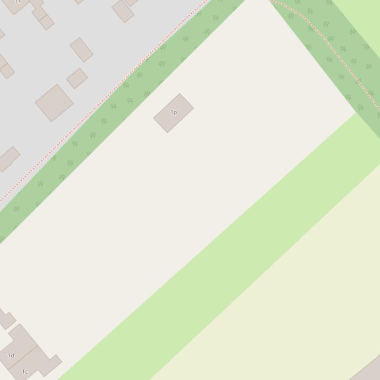 Kaart van de Amaliastraat.