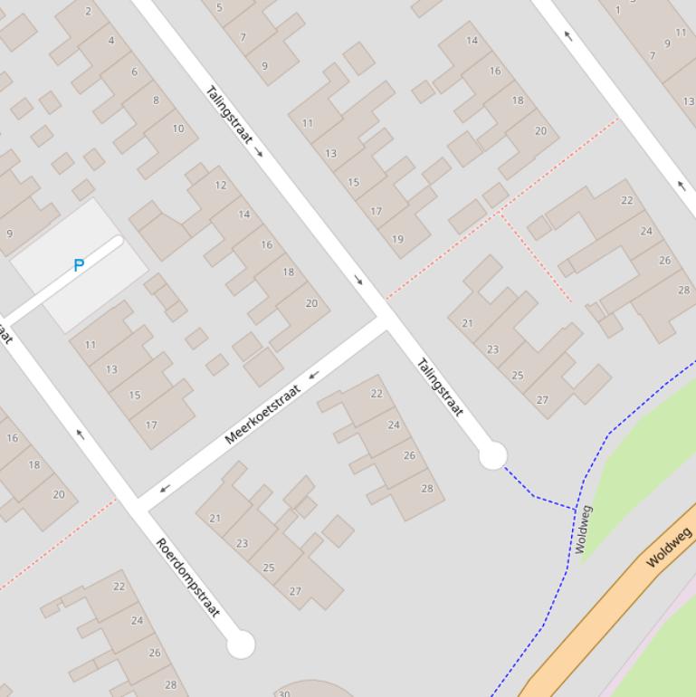 Kaart van de Ambonstraat.