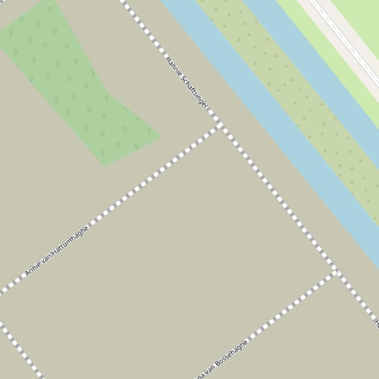 Kaart van  Annie van Hattemhaghe.