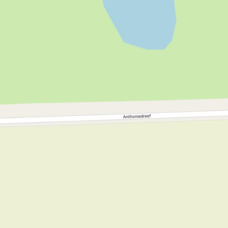 Kaart van de Anthoniedreef.