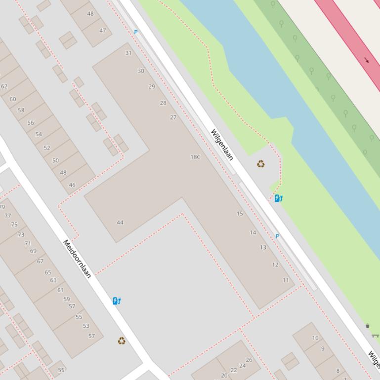 Kaart van de Appelstraat.