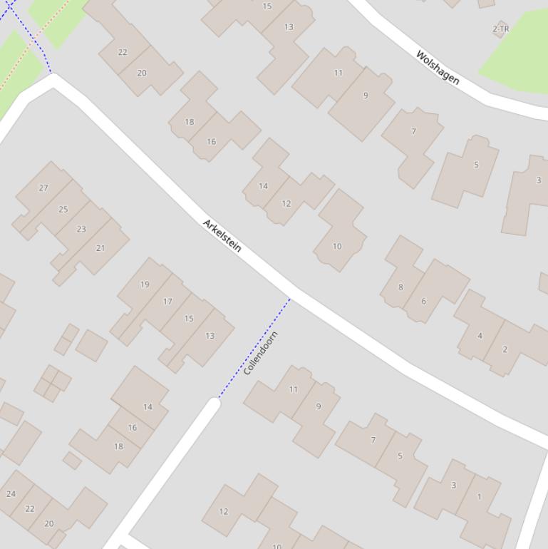 Kaart van  Arkelstein.