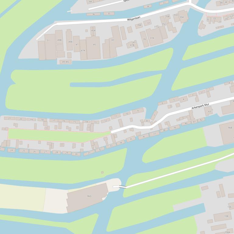 Kaart van  Arkenpark Mur.