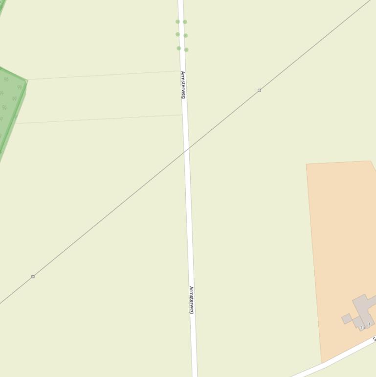 Kaart van de Armsterweg.