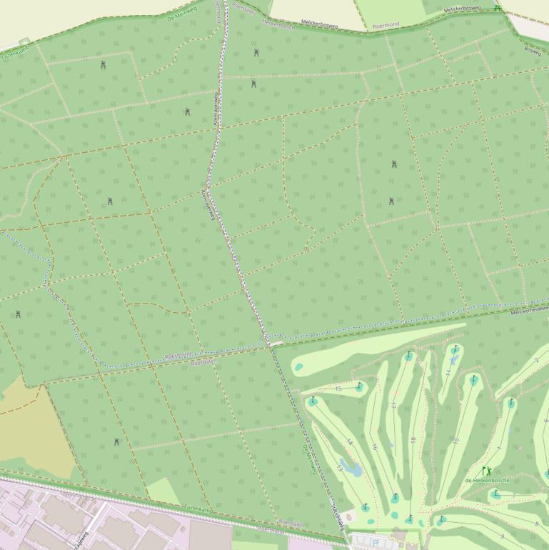 Kaart van de Azenrayerweg.