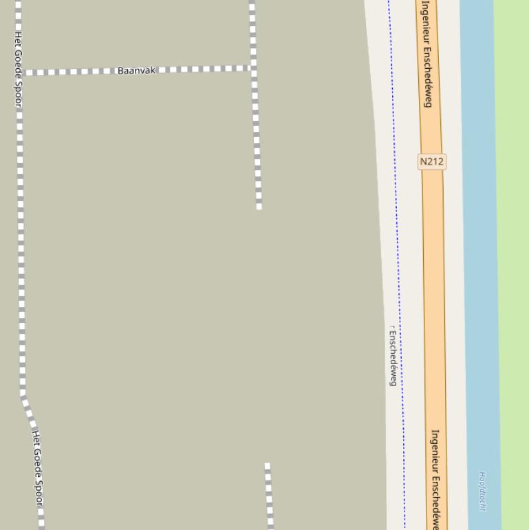 Kaart van  Baanvak.