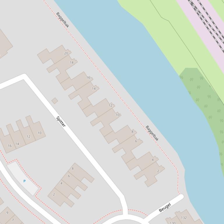 Kaart van  Baggelbak.