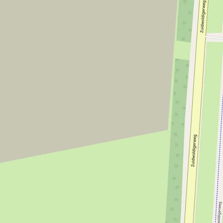 Kaart van het Bakkerserf.