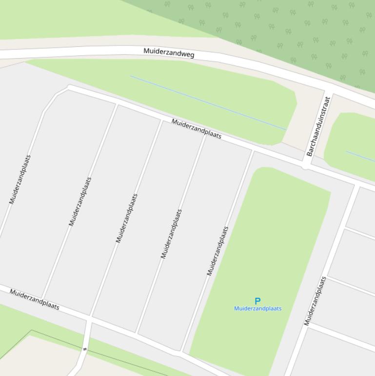 Kaart van de Barchaanduinstraat.