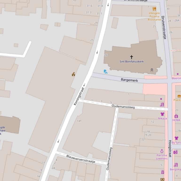 Kaart van  Bargemerk.