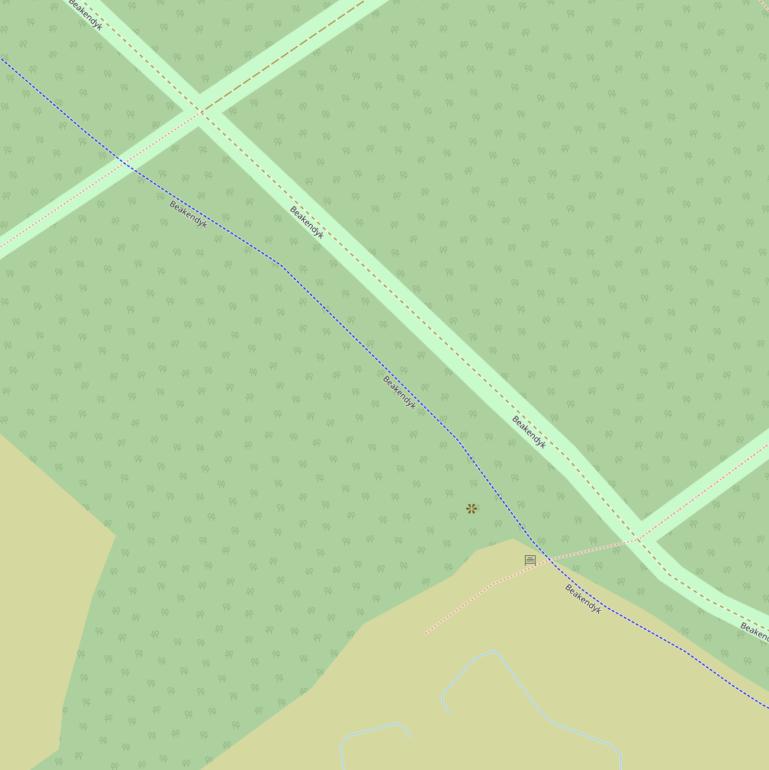 Kaart van  Beakendyk.