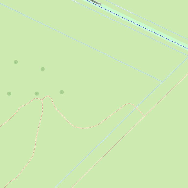 Kaart van het Beekoeverlibelpad.