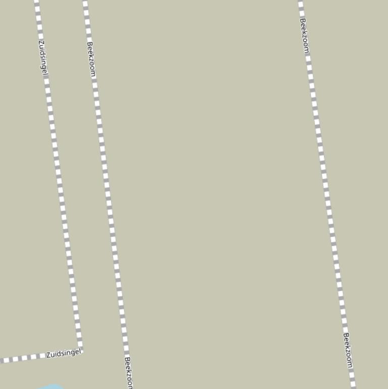 Kaart van  Beekzoom.