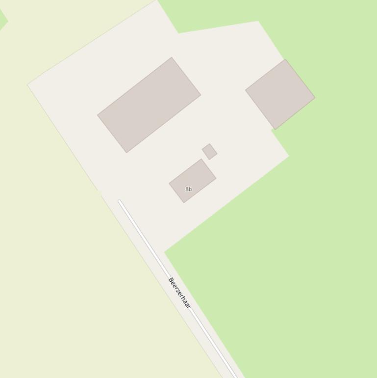 Kaart van  Beerzerhaar.