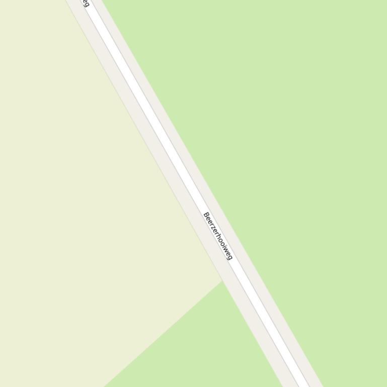 Kaart van de Beerzerhooiweg.