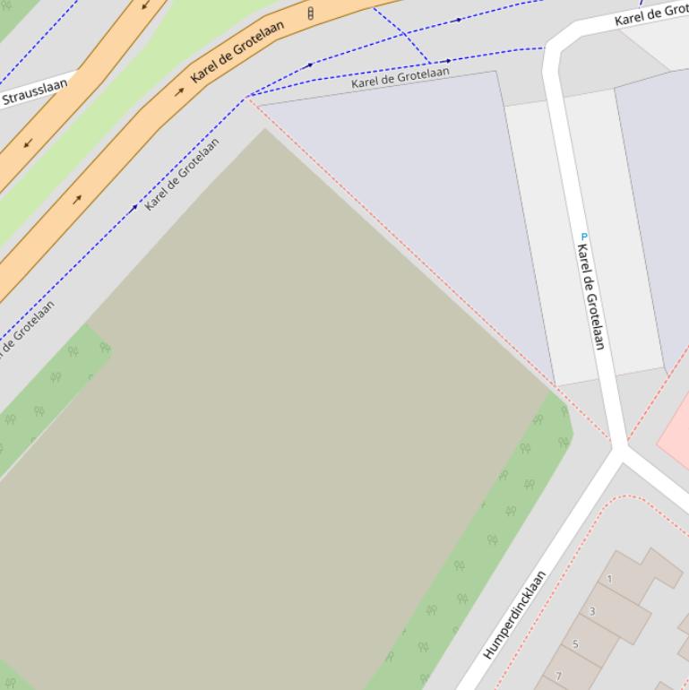 Kaart van de Belle van Zuylenstraat.