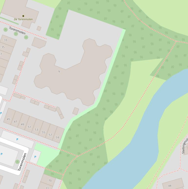 Kaart van  Beltmolen.