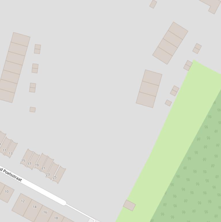 Kaart van  Ben Kleuskenshof.