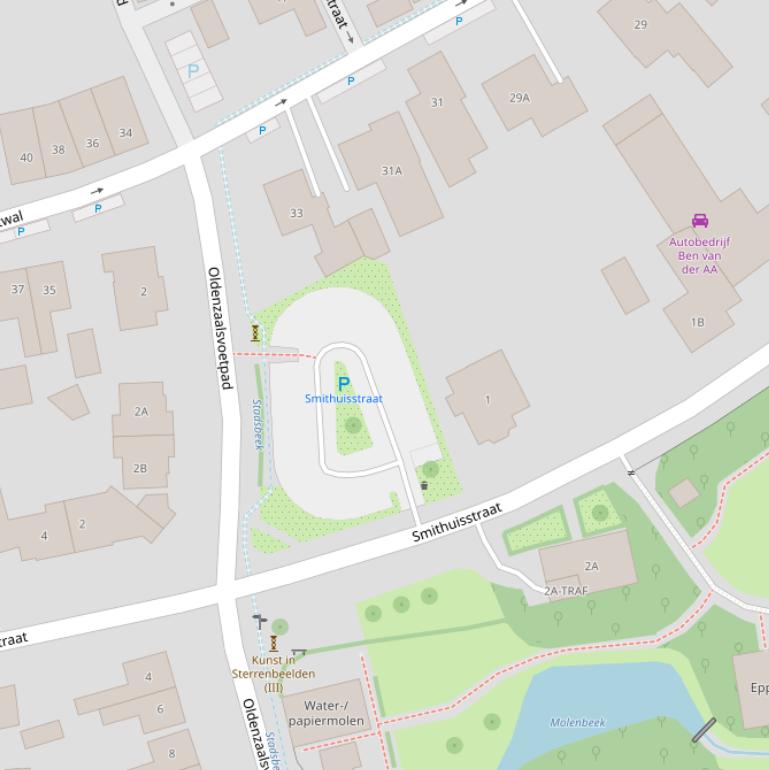 Kaart van  Ben Morshuisplein.