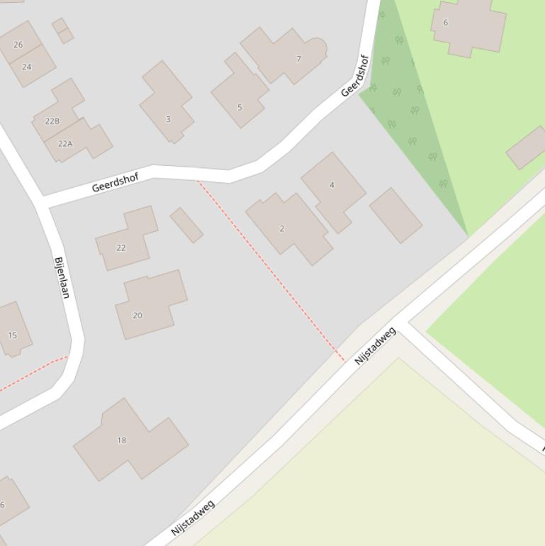 Kaart van het Benno Brandpad.