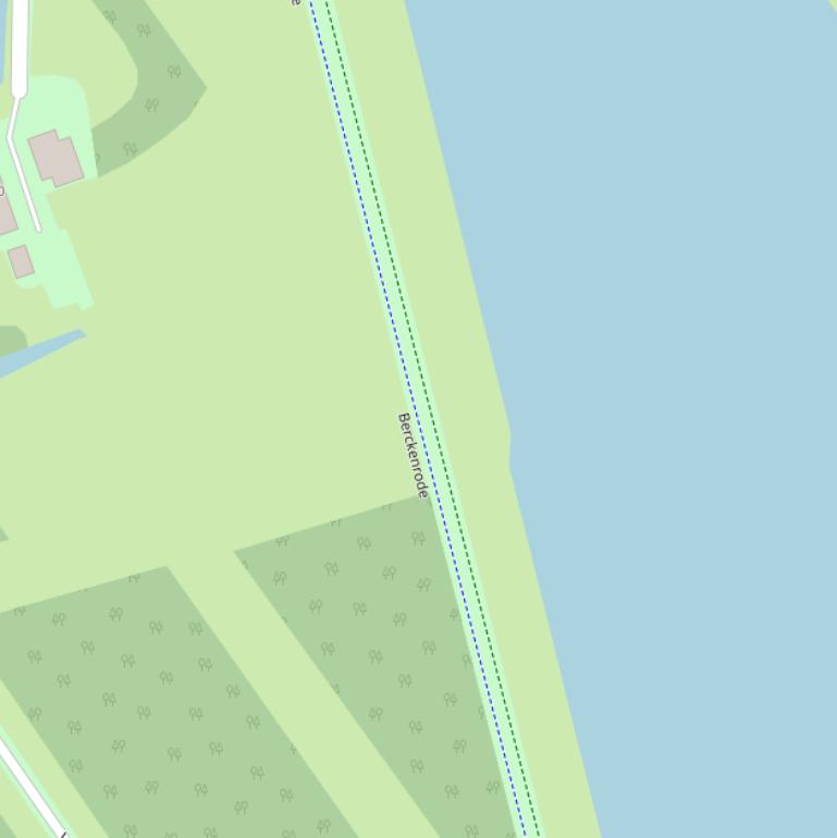 Kaart van  Berckenrode.