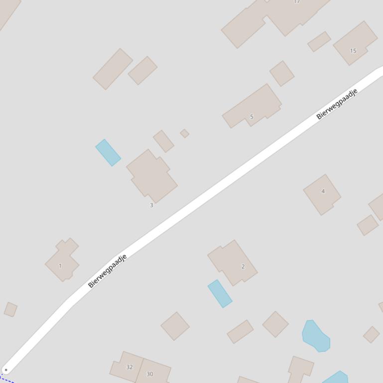 Kaart van  Bierwegpaadje.