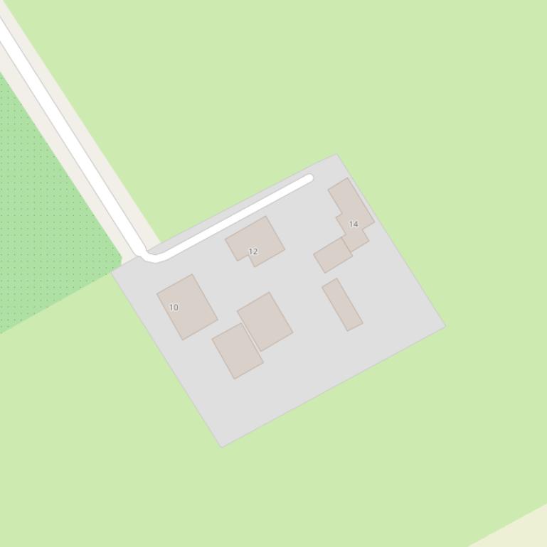 Kaart van de Biezenweide.