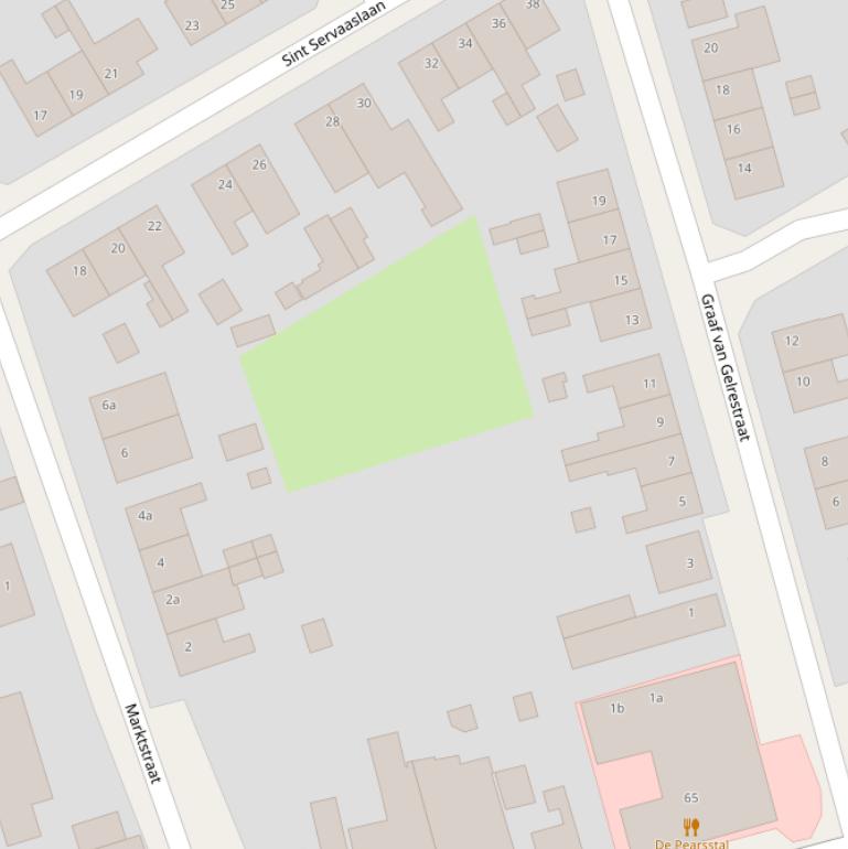 Kaart van  Binnehaof.