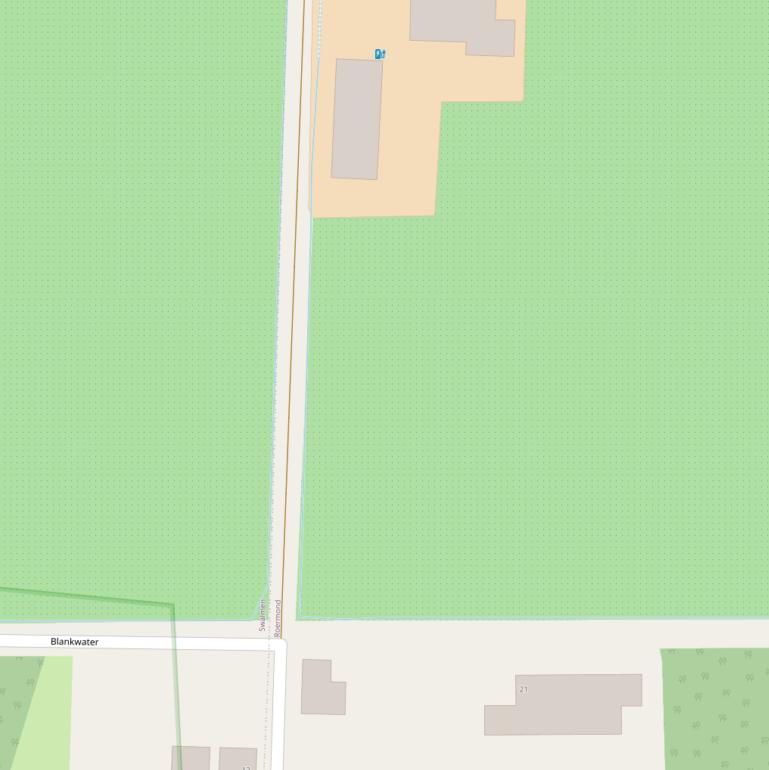 Kaart van  Blankwater.
