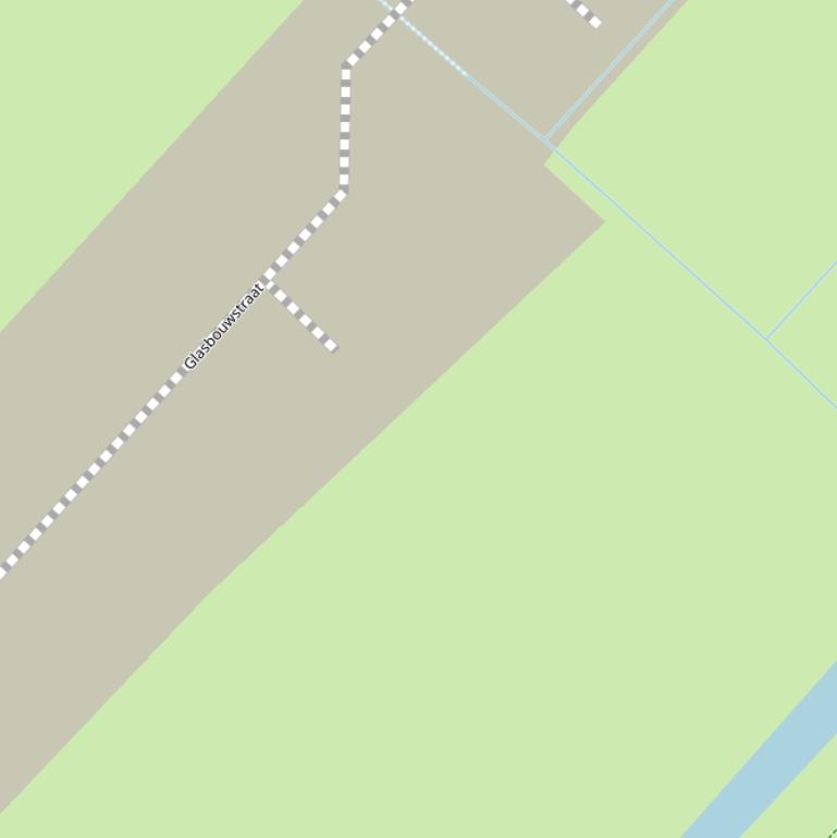 Kaart van de Bloembinderhof.