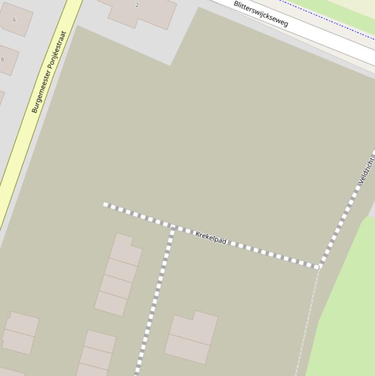 Kaart van de Bloemenhof.