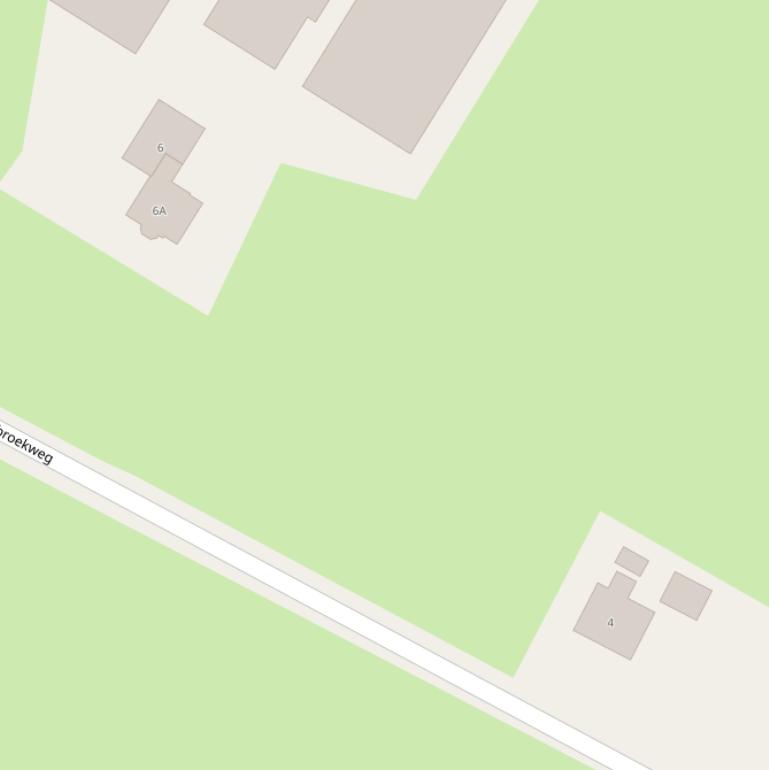 Kaart van de Boerenbroekweg.