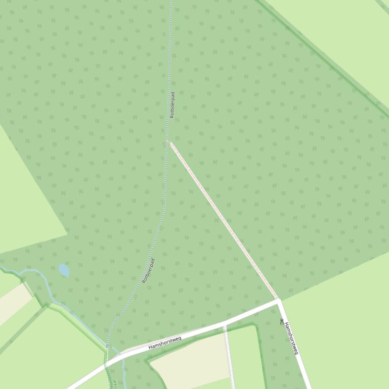 Kaart van de Boerskottenweg.