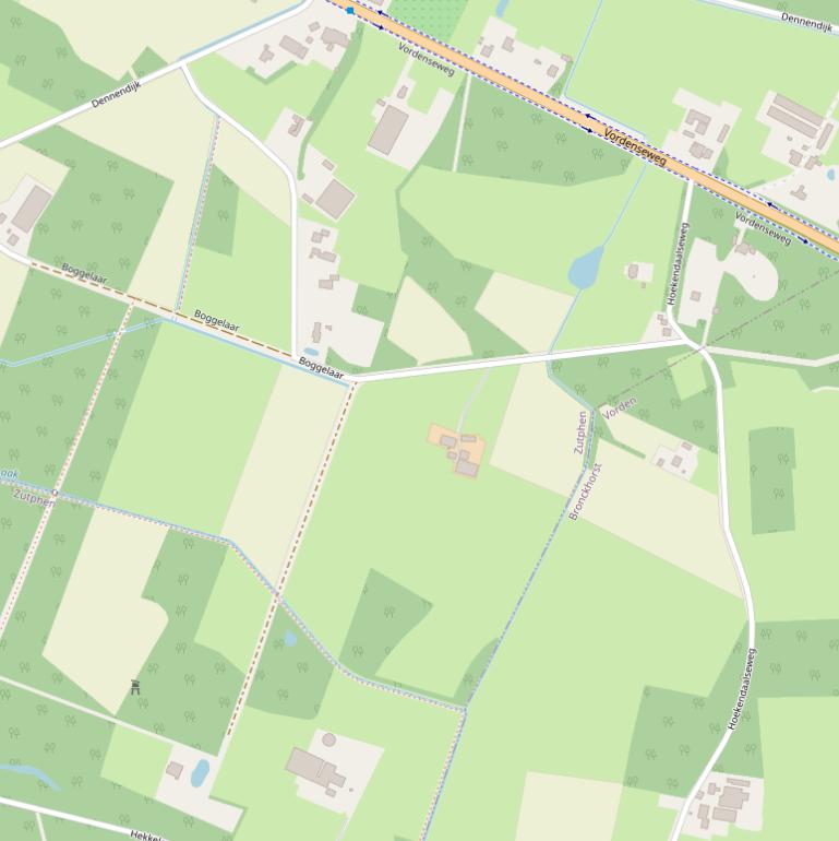 Kaart van  Boggelaar.