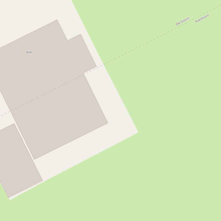 Kaart van het Bollenveld.