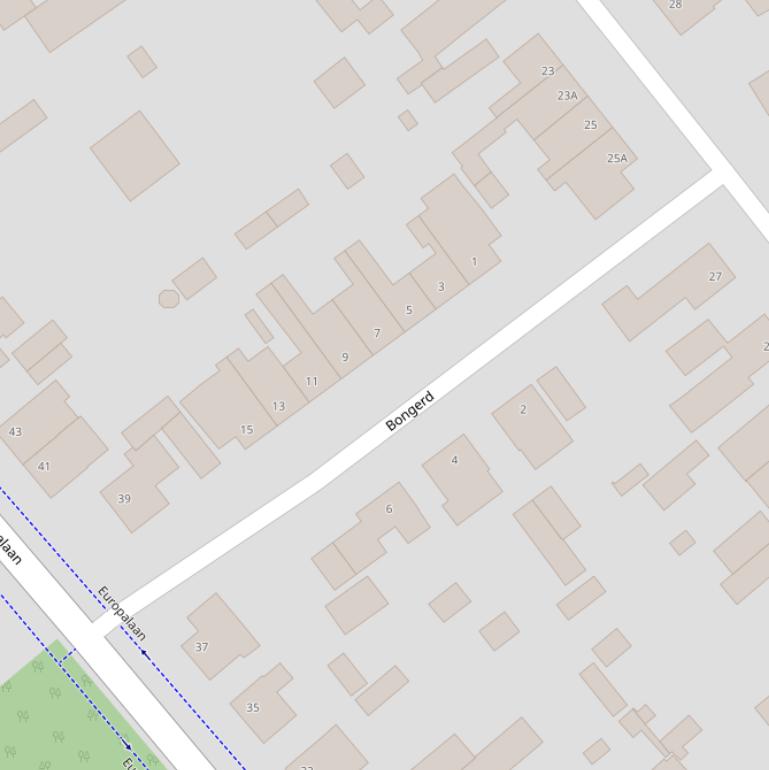 Kaart van  Bongerd.