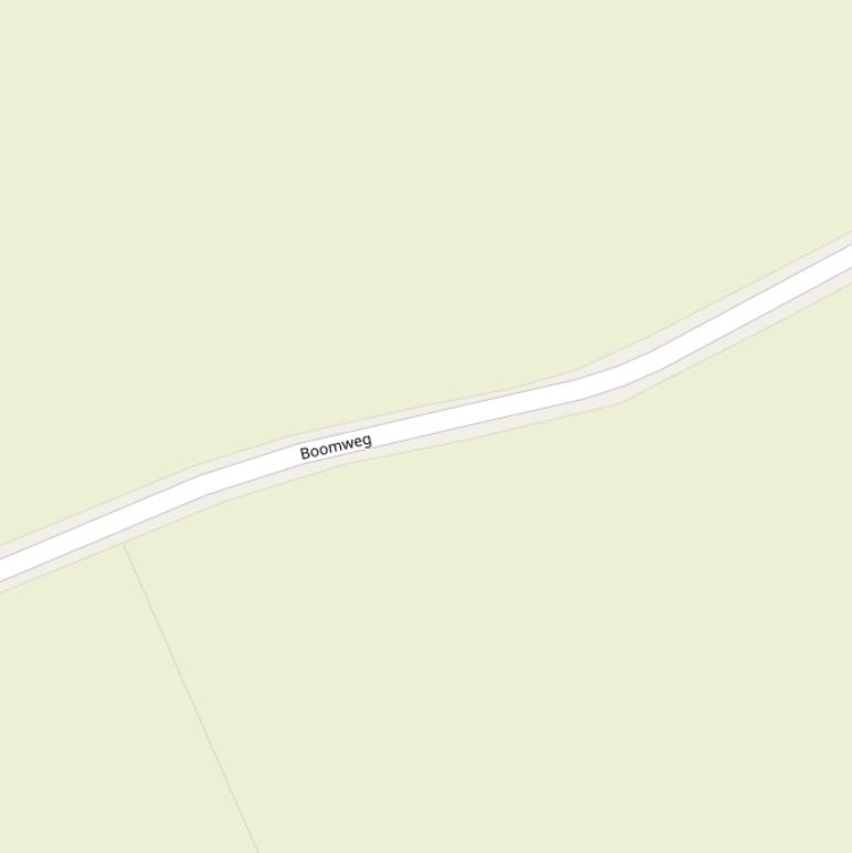 Kaart van de Boomweg.