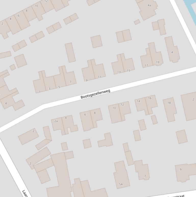 Kaart van de Bootsgezellenweg.