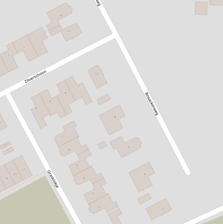 Kaart van de Bosackerweg.