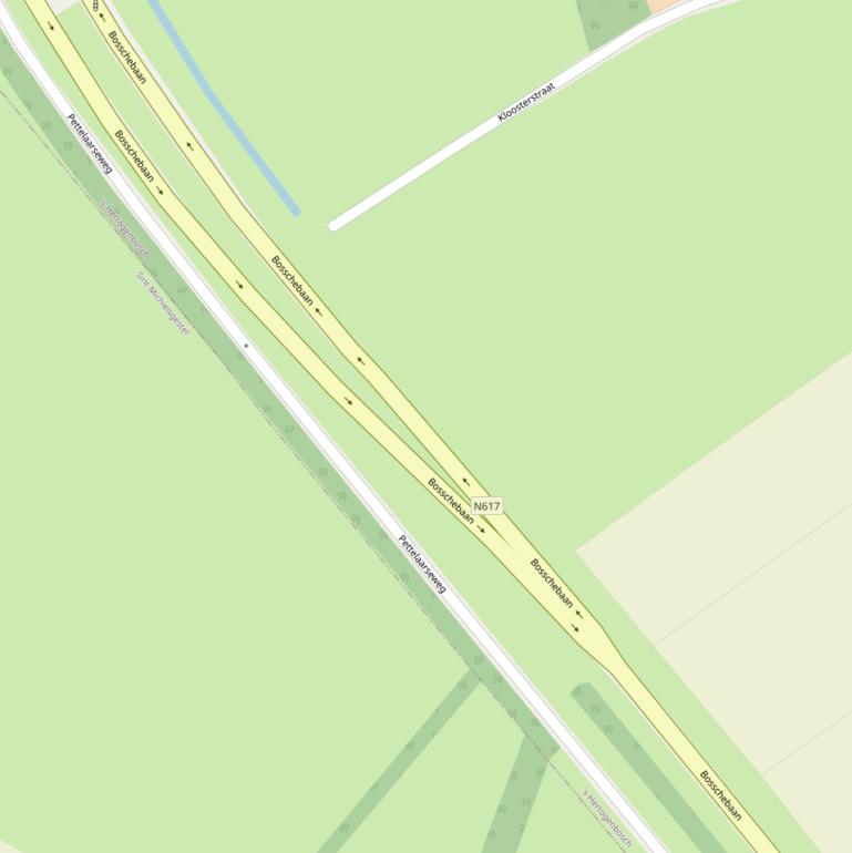 Kaart van  Bosschebaan.