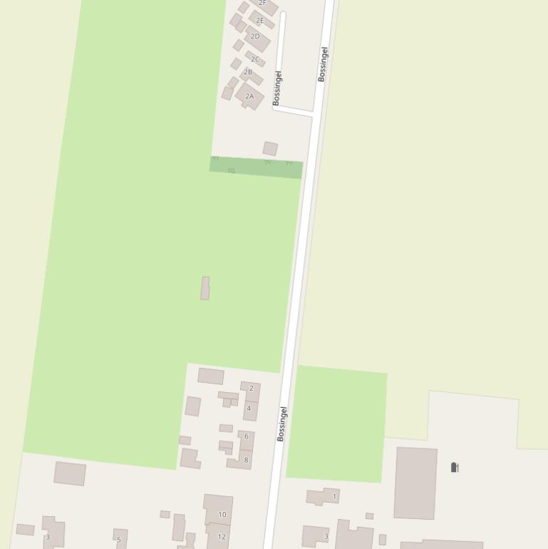 Kaart van de Bossingel.