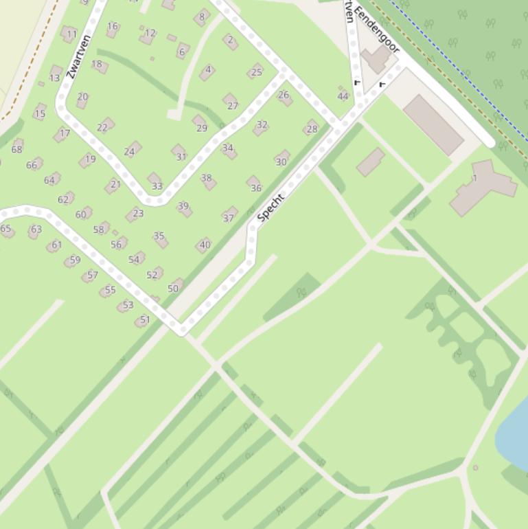 Kaart van  Bosuil.