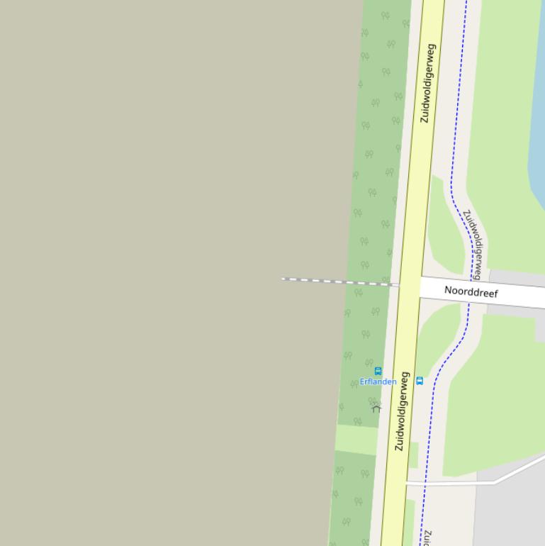 Kaart van het Boswachterserf.