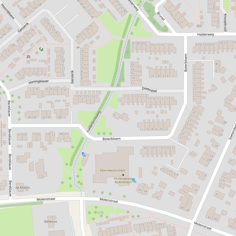 Kaart van  Boterbloem.