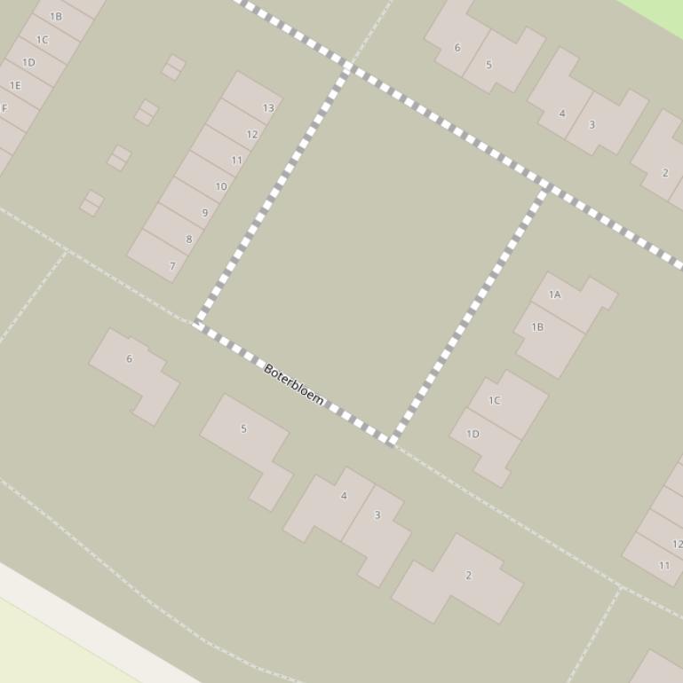 Kaart van  Boterbloem.