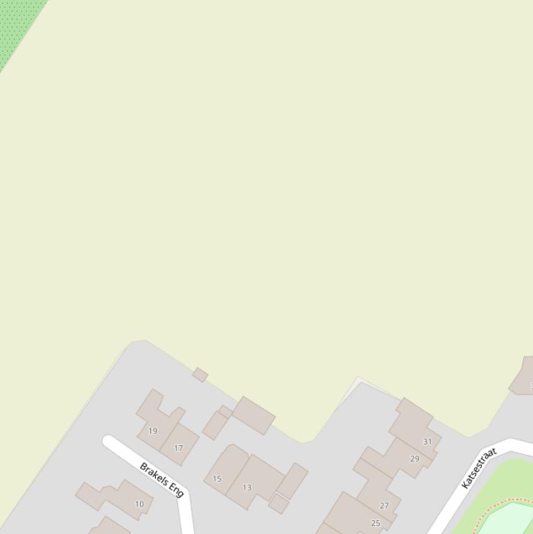 Kaart van de Brakelingsestraat.