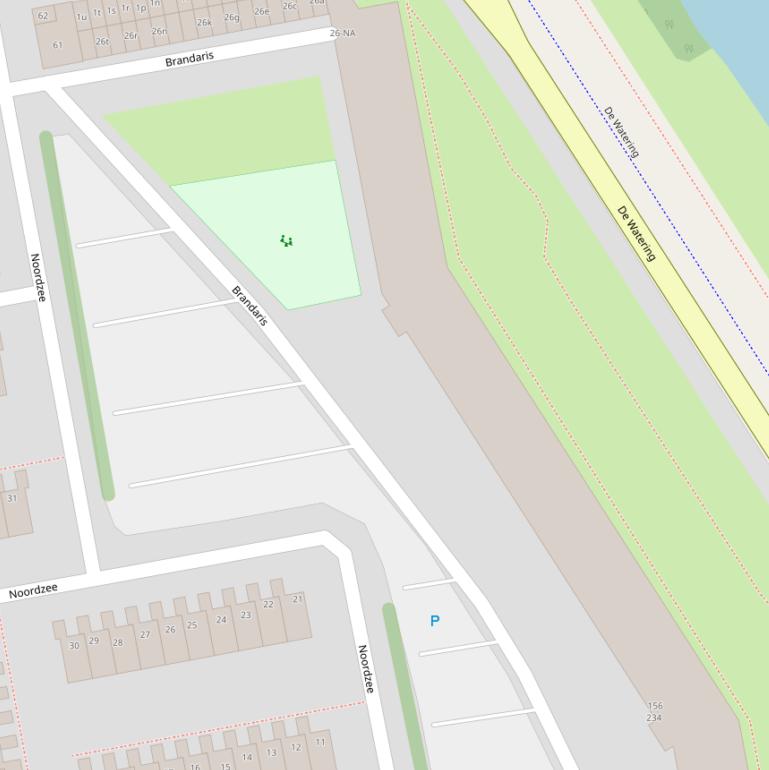 Kaart van  Brandaris.