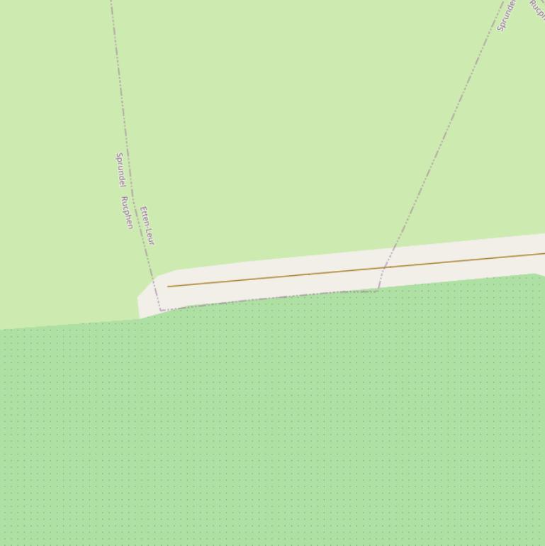 Kaart van  Bredasebaan.